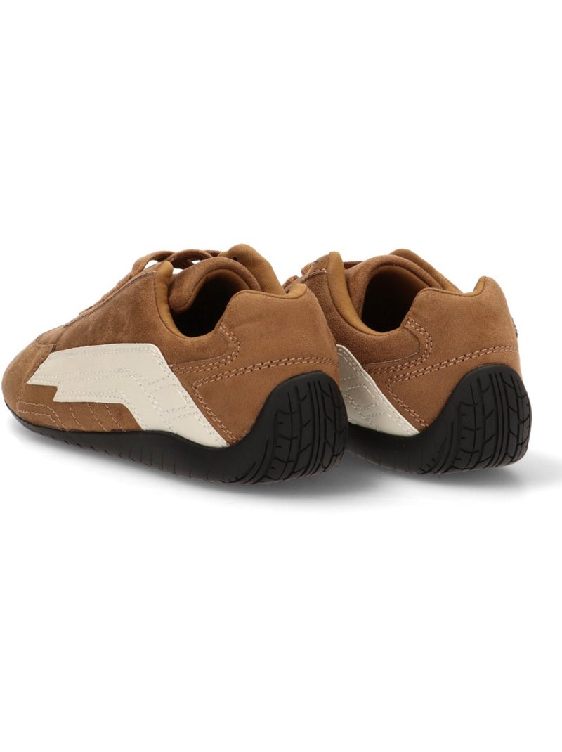 Deportivas Casual Mujer Suela Plana - Corina Camel - Kiabi