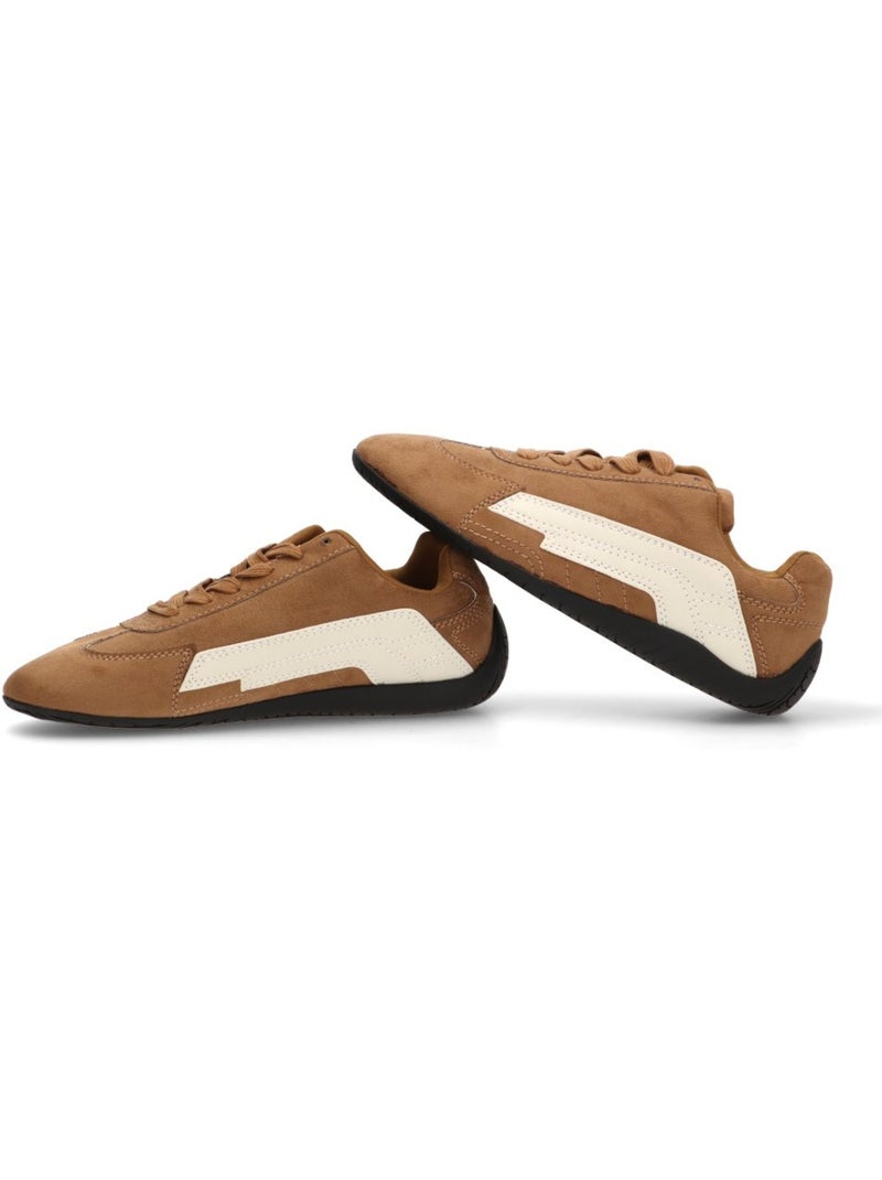 Deportivas Casual Mujer Suela Plana - Corina Camel - Kiabi