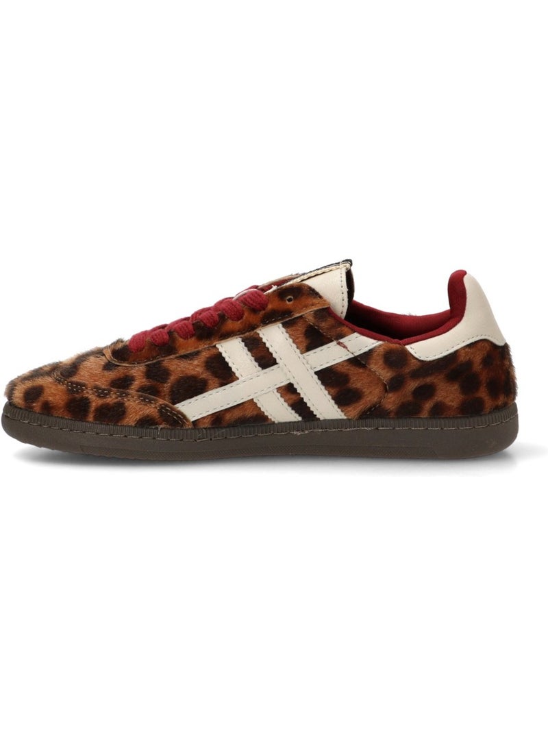 Deportivas casual mujer suela plana - corina Negro Dorado - Kiabi