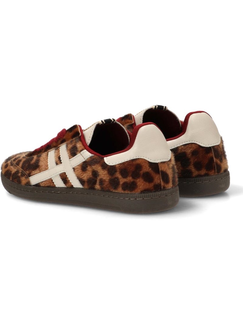 Deportivas casual mujer suela plana - corina Negro Dorado - Kiabi