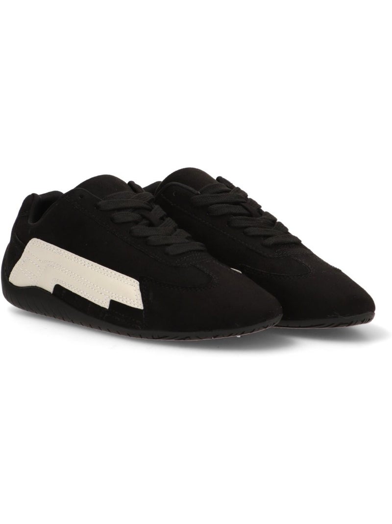 Deportivas Casual Mujer Suela Plana - Corina Negro - Kiabi