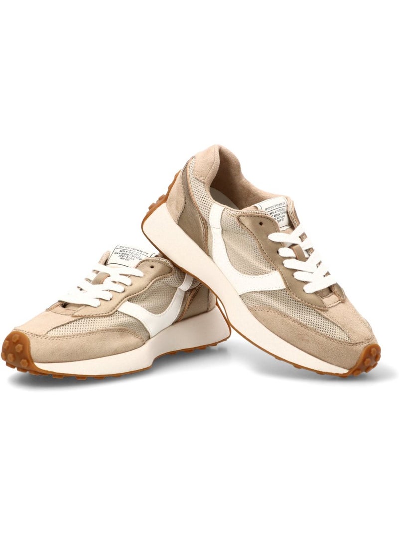 Deportivas Casual Mujer Suela Plana - Corina Oro - Kiabi