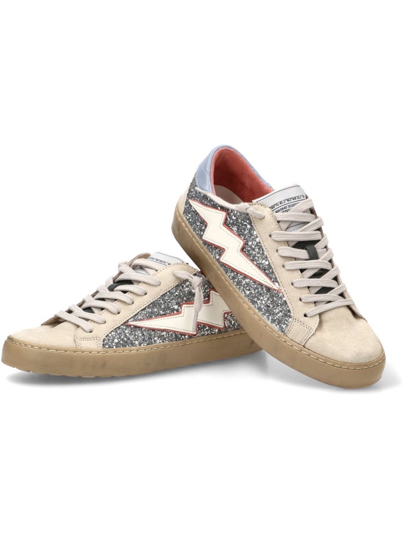 Deportivas Casual Mujer Suela Plana - Corina Plata - Kiabi