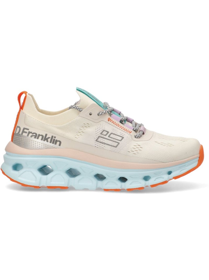 Deportivas Casual Mujer Suela Plana - D´franklin Blanco - Kiabi