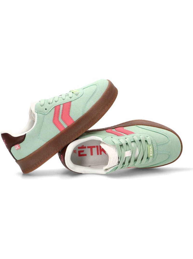 Deportivas Casual Mujer Suela Plana - Etika Azul agua - Kiabi