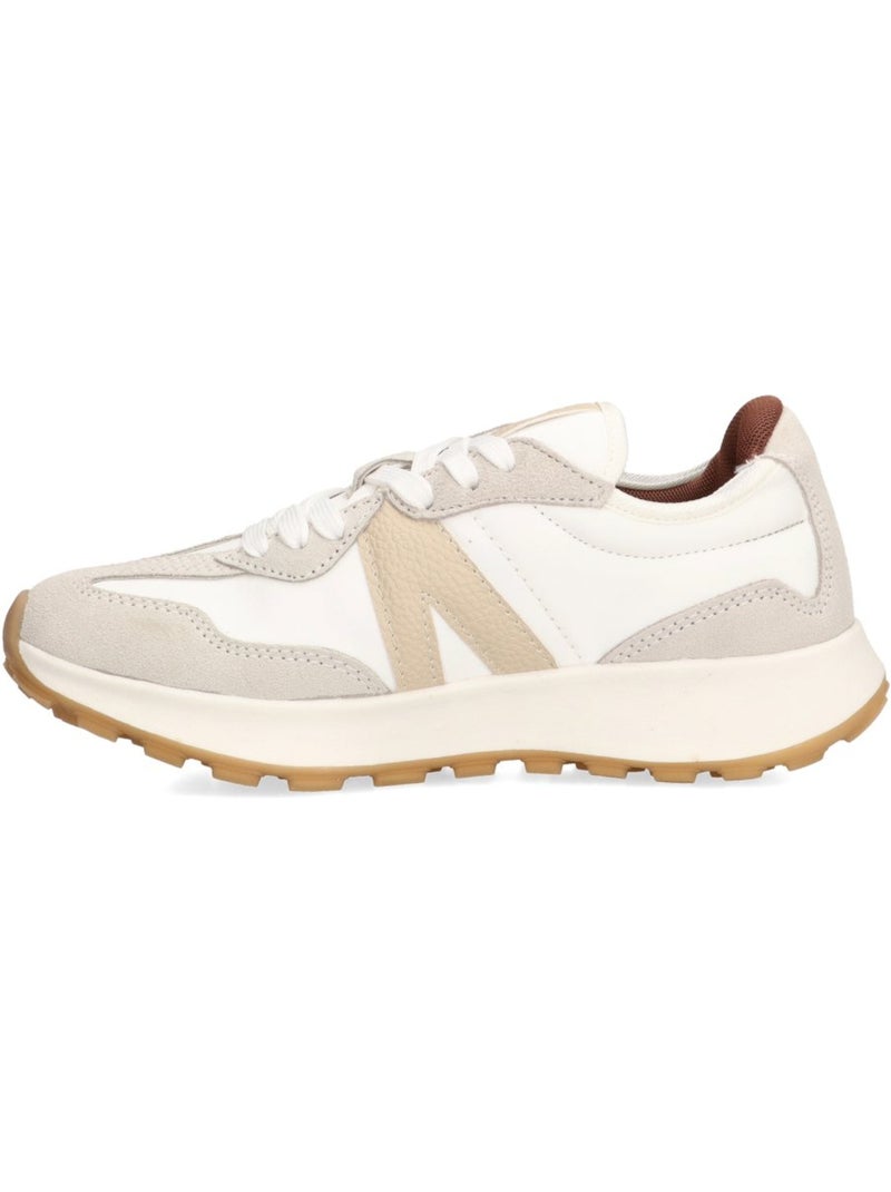 Deportivas Casual Mujer Suela Plana - Etika Beige - Kiabi