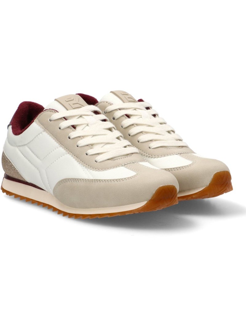 Deportivas Casual Mujer Suela Plana - Etika Beige - Kiabi