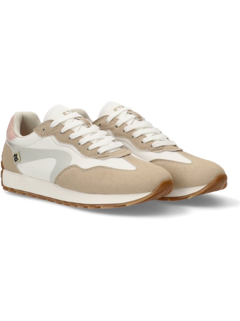 Deportivas Casual Mujer Suela Plana - Etika Beige - Kiabi