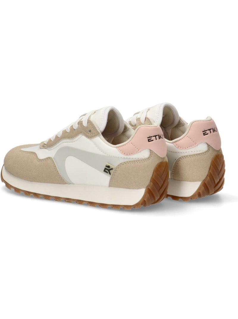 Deportivas Casual Mujer Suela Plana - Etika Beige - Kiabi