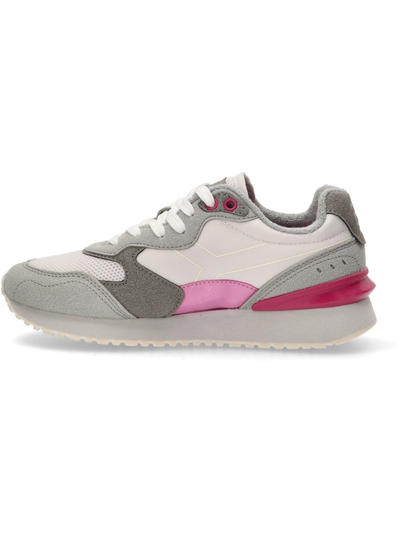 Deportivas Casual Mujer Suela Plana - Etika Gris - Kiabi