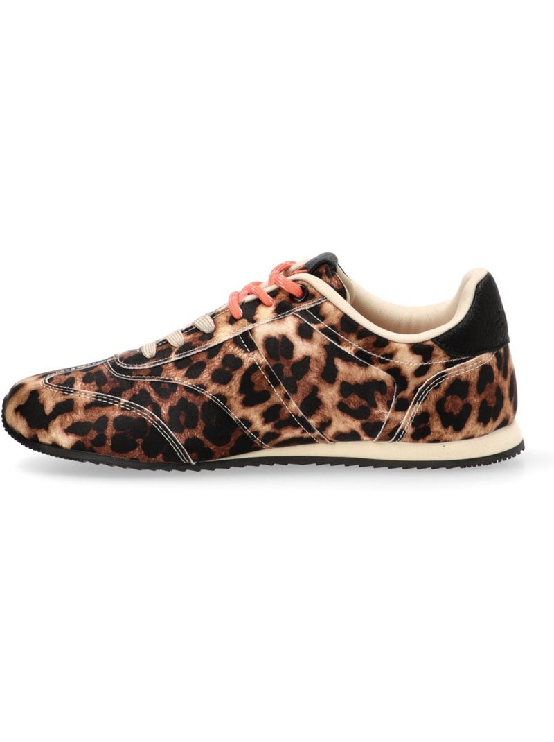 Deportivas Casual Mujer Suela Plana - Etika Negro Dorado - Kiabi