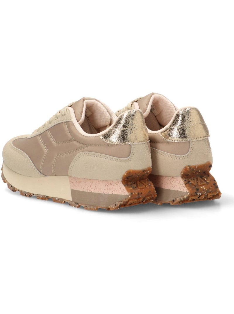 Deportivas Casual Mujer Suela Plana - Etika Oro - Kiabi