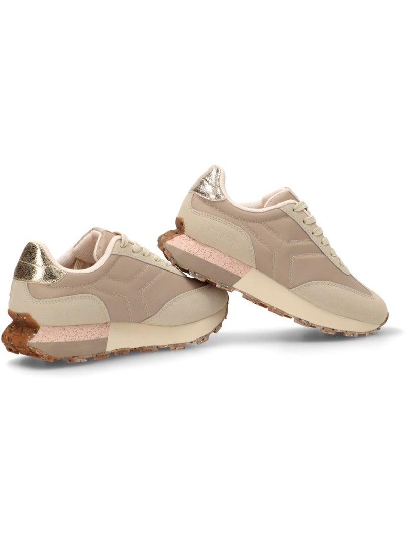 Deportivas Casual Mujer Suela Plana - Etika Oro - Kiabi