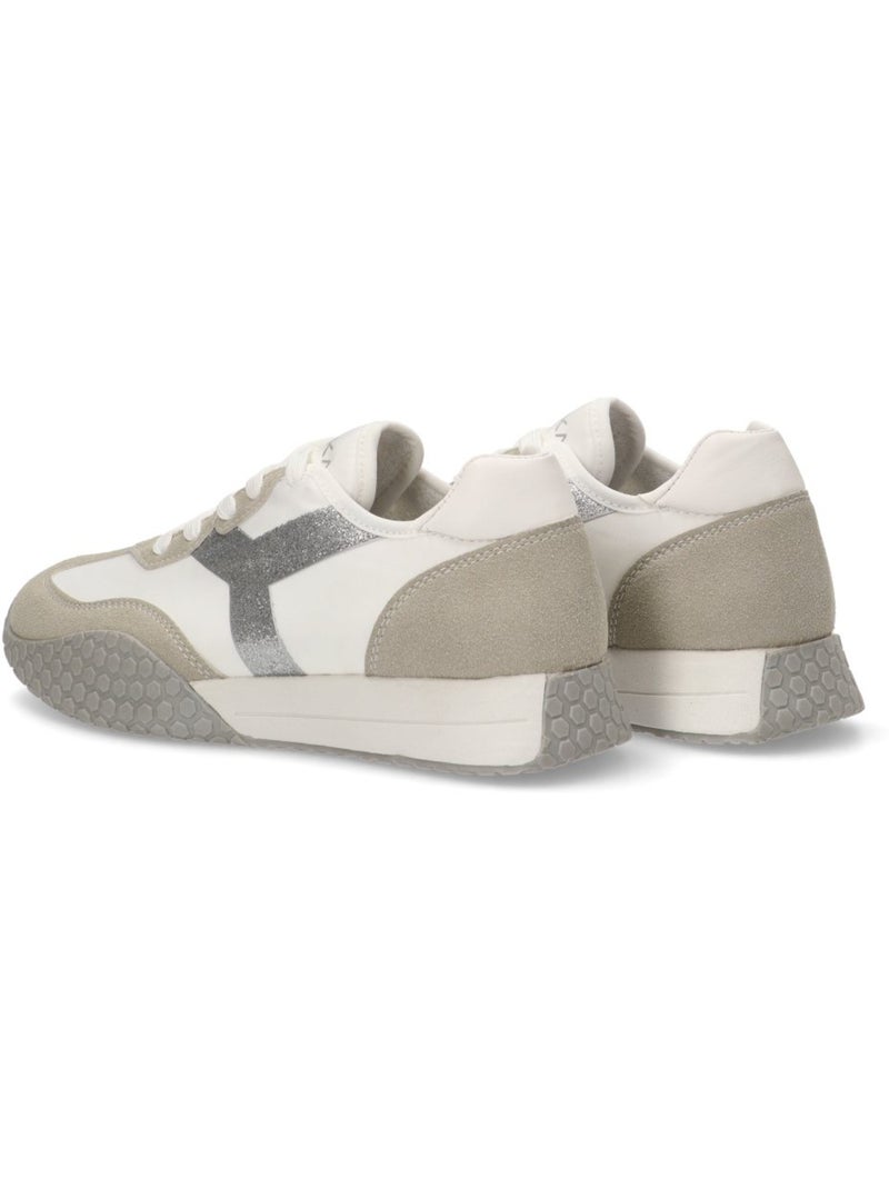 Deportivas Casual Mujer Suela Plana - Etika Plata - Kiabi