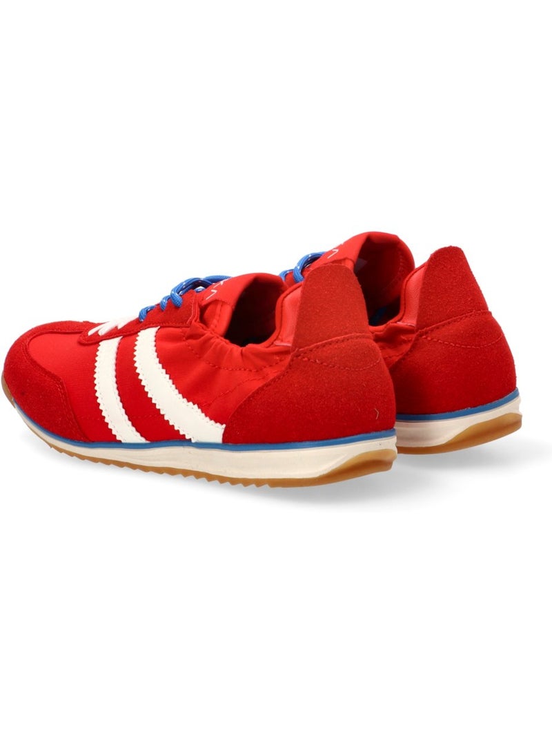 Deportivas Casual Mujer Suela Plana - Etika Rojo - Kiabi