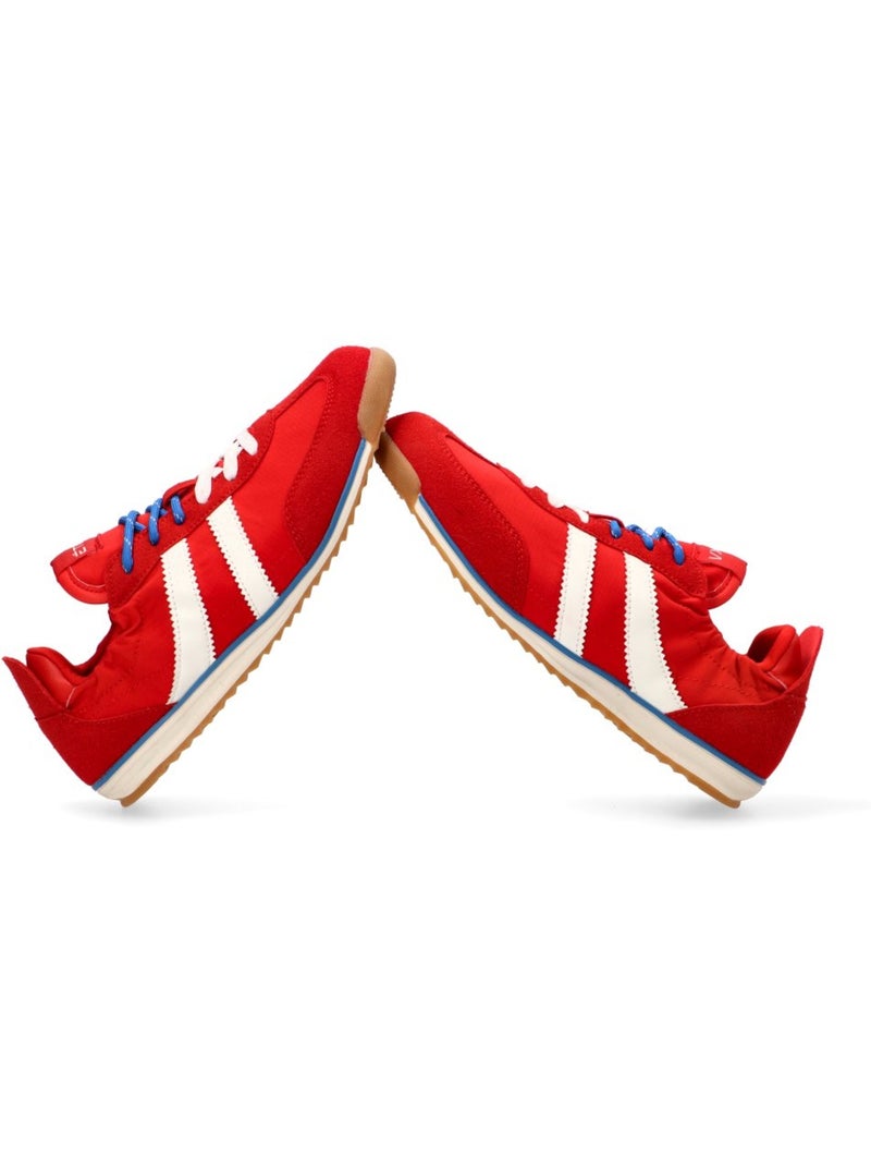 Deportivas Casual Mujer Suela Plana - Etika Rojo - Kiabi
