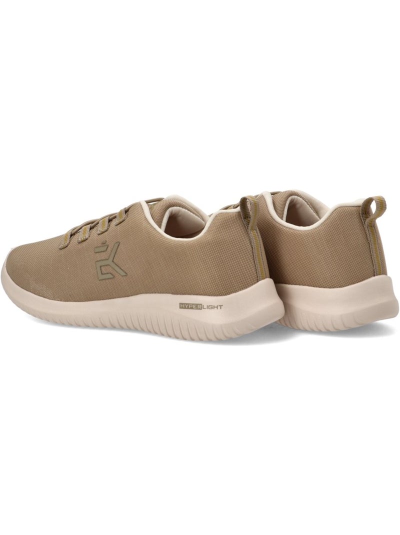 Deportivas casual mujer suela plana - etika Taupe - Kiabi