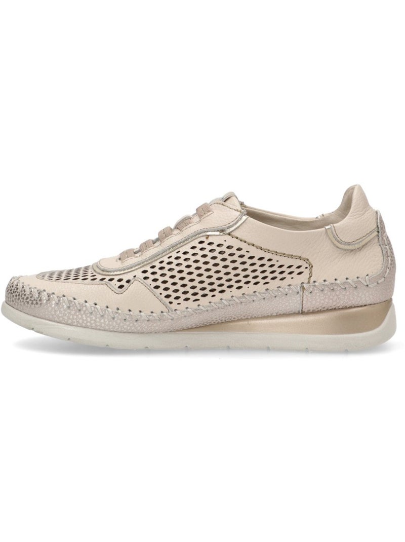 Deportivas Casual Mujer Suela Plana - Fluchos Gris perla - Kiabi
