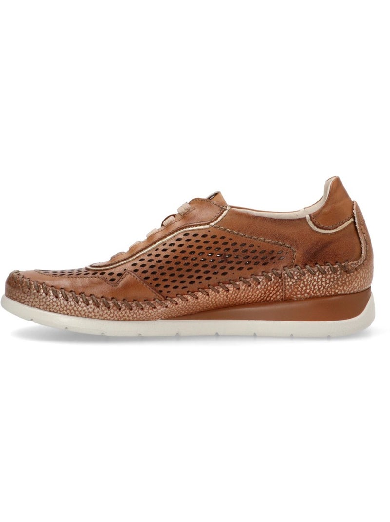 Deportivas Casual Mujer Suela Plana - Fluchos Marrón claro - Kiabi