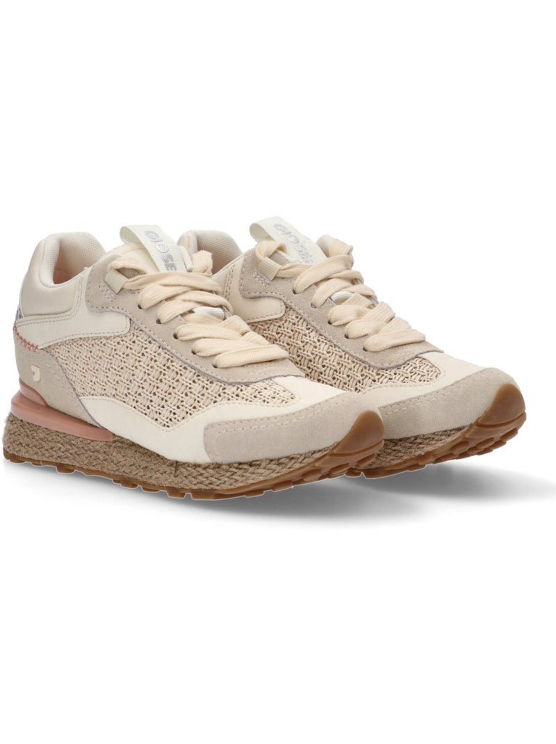 Deportivas Casual Mujer Suela Plana - Gioseppo Beige - Kiabi