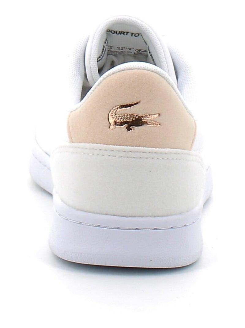 Deportivas Casual Mujer Suela Plana - Lacoste Blanco - Kiabi