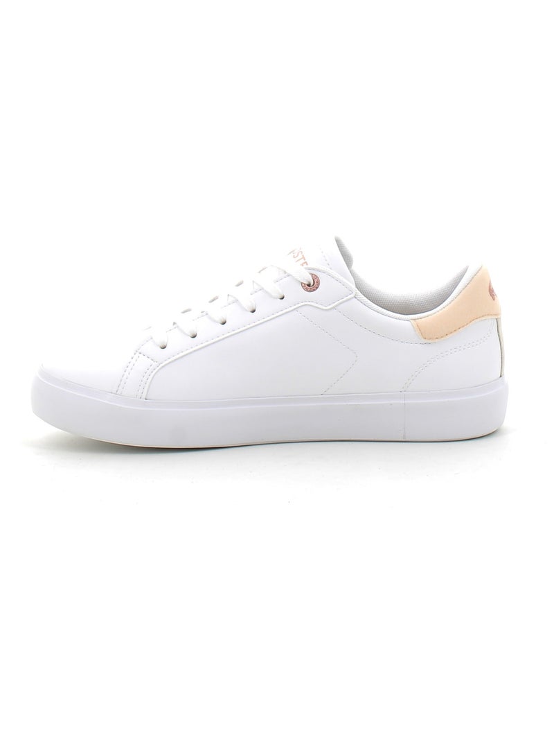 Deportivas Casual Mujer Suela Plana - Lacoste Blanco - Kiabi