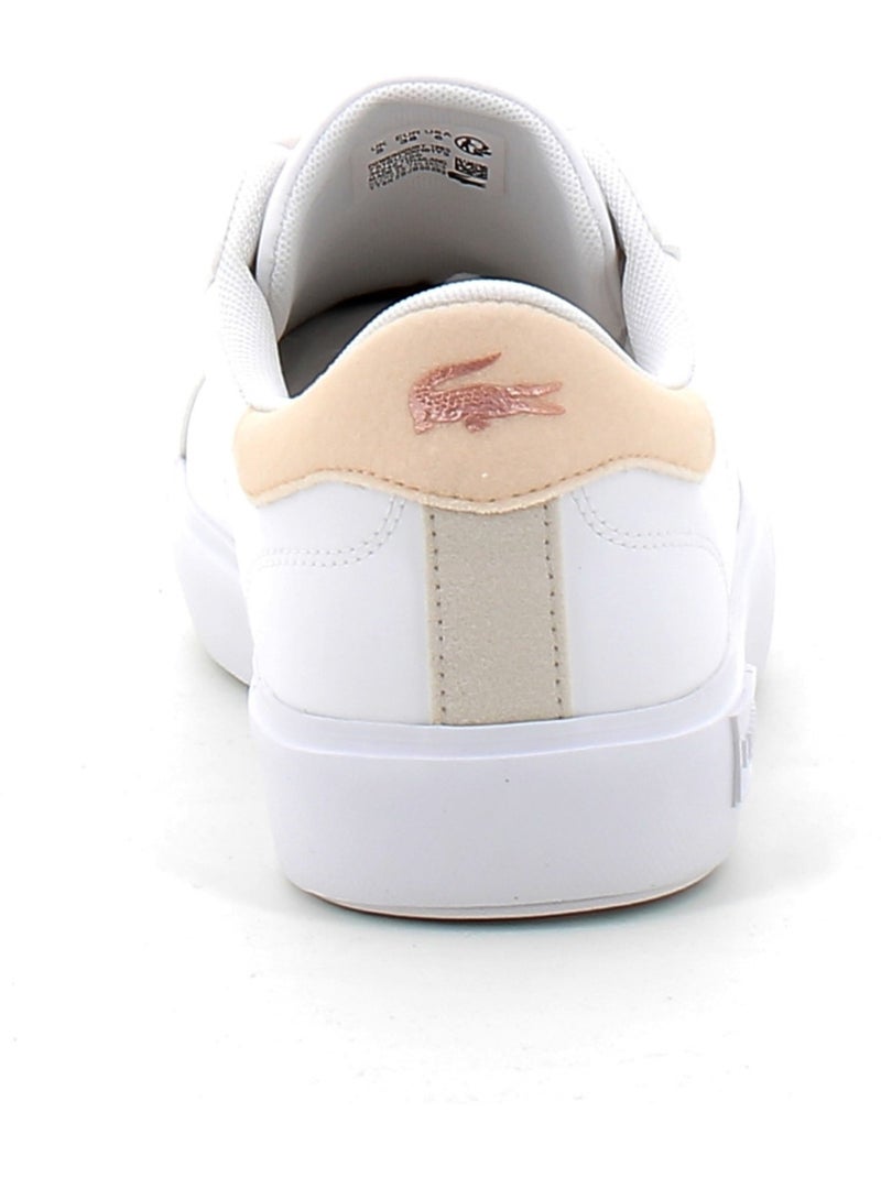 Deportivas Casual Mujer Suela Plana - Lacoste Blanco - Kiabi