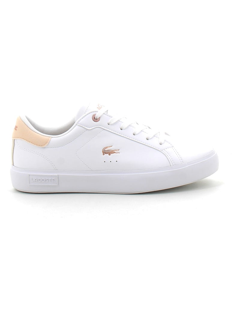 Deportivas Casual Mujer Suela Plana - Lacoste Blanco - Kiabi