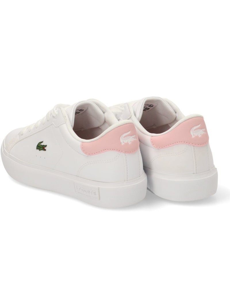 Deportivas casual mujer suela plana - lacoste Rosa - Kiabi