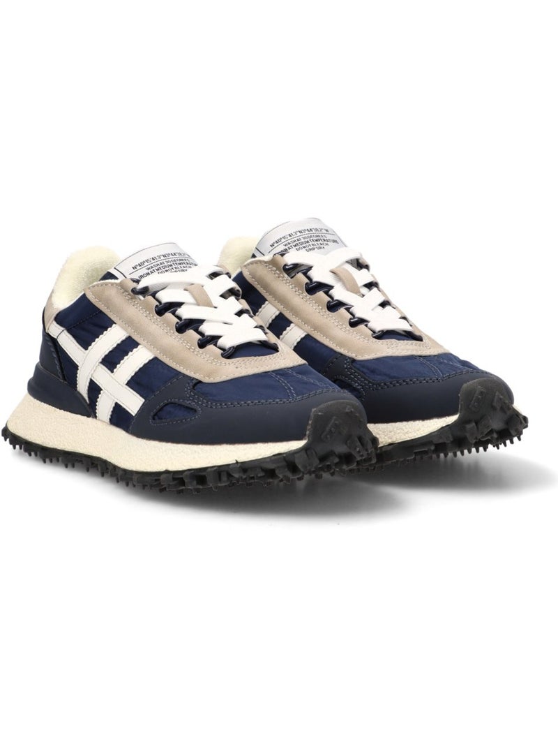 Deportivas Casual Mujer Suela Plana - Luna Trend Azul marino - Kiabi