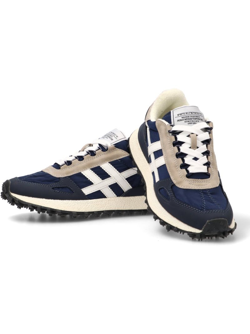 Deportivas Casual Mujer Suela Plana - Luna Trend Azul marino - Kiabi