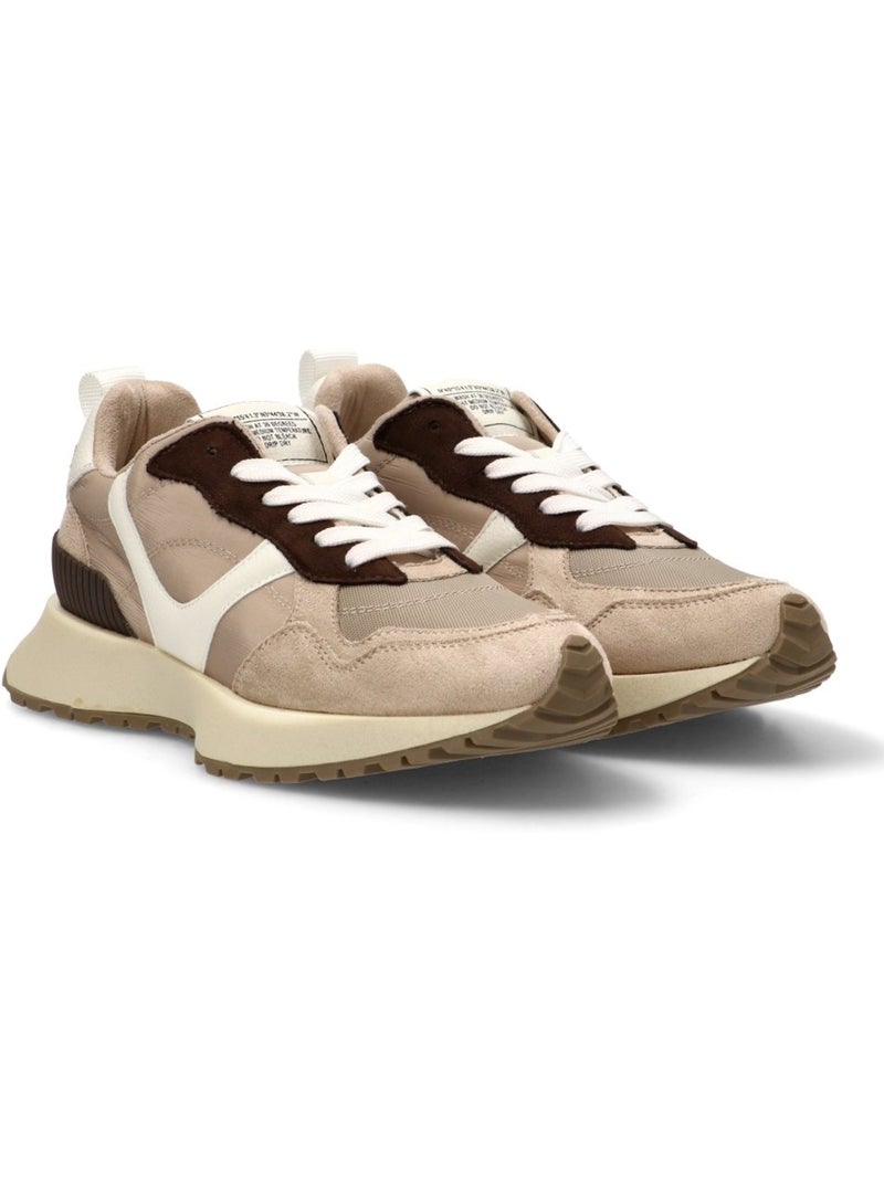 Deportivas Casual Mujer Suela Plana - Luna Trend Beige - Kiabi