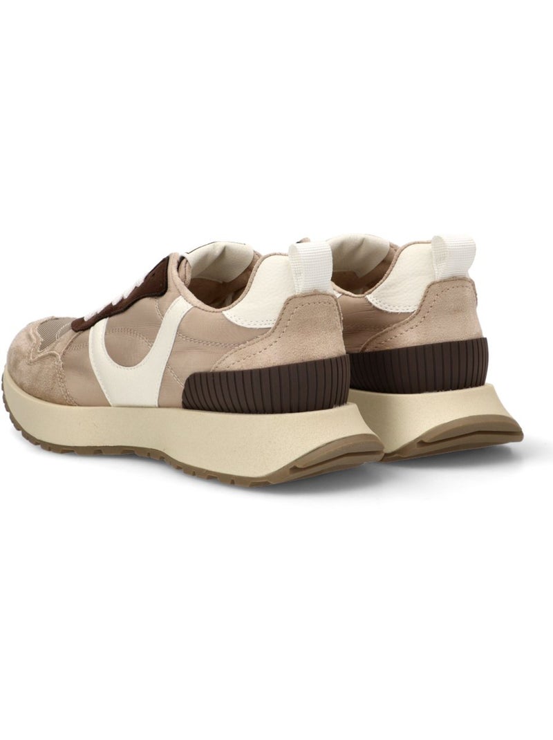 Deportivas Casual Mujer Suela Plana - Luna Trend Beige - Kiabi