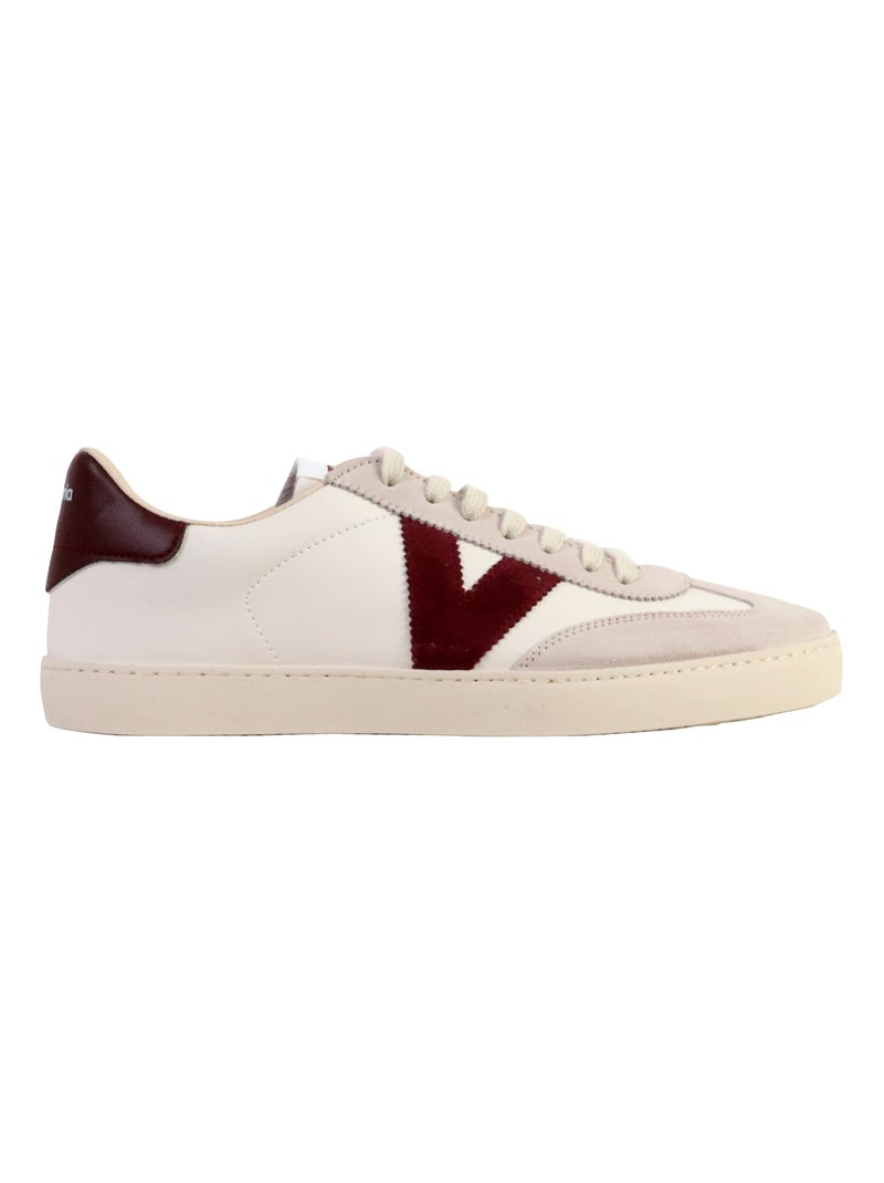 Deportivas Casual Mujer Suela Plana - Modelo 1126184 Burdeos - Kiabi