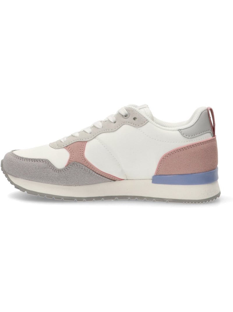 Deportivas Casual Mujer Suela Plana - Modelo 142247 Blanco - Kiabi