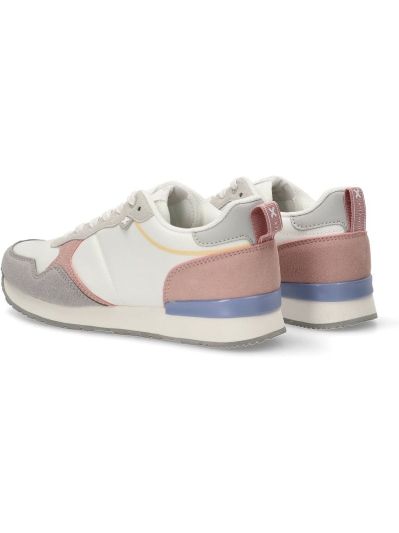 Deportivas Casual Mujer Suela Plana - Modelo 142247 Blanco - Kiabi