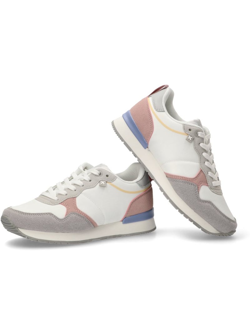 Deportivas Casual Mujer Suela Plana - Modelo 142247 Blanco - Kiabi
