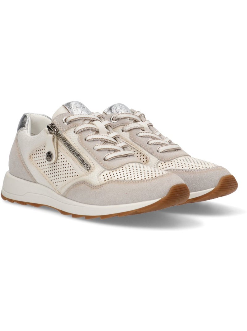 Deportivas Casual Mujer Suela Plana - Modelo 143734 Blanco - Kiabi