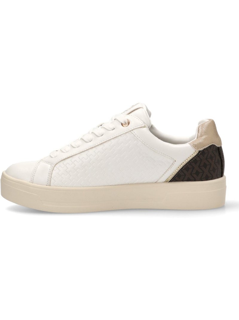 Deportivas Casual Mujer Suela Plana - Modelo 144371 Blanco - Kiabi