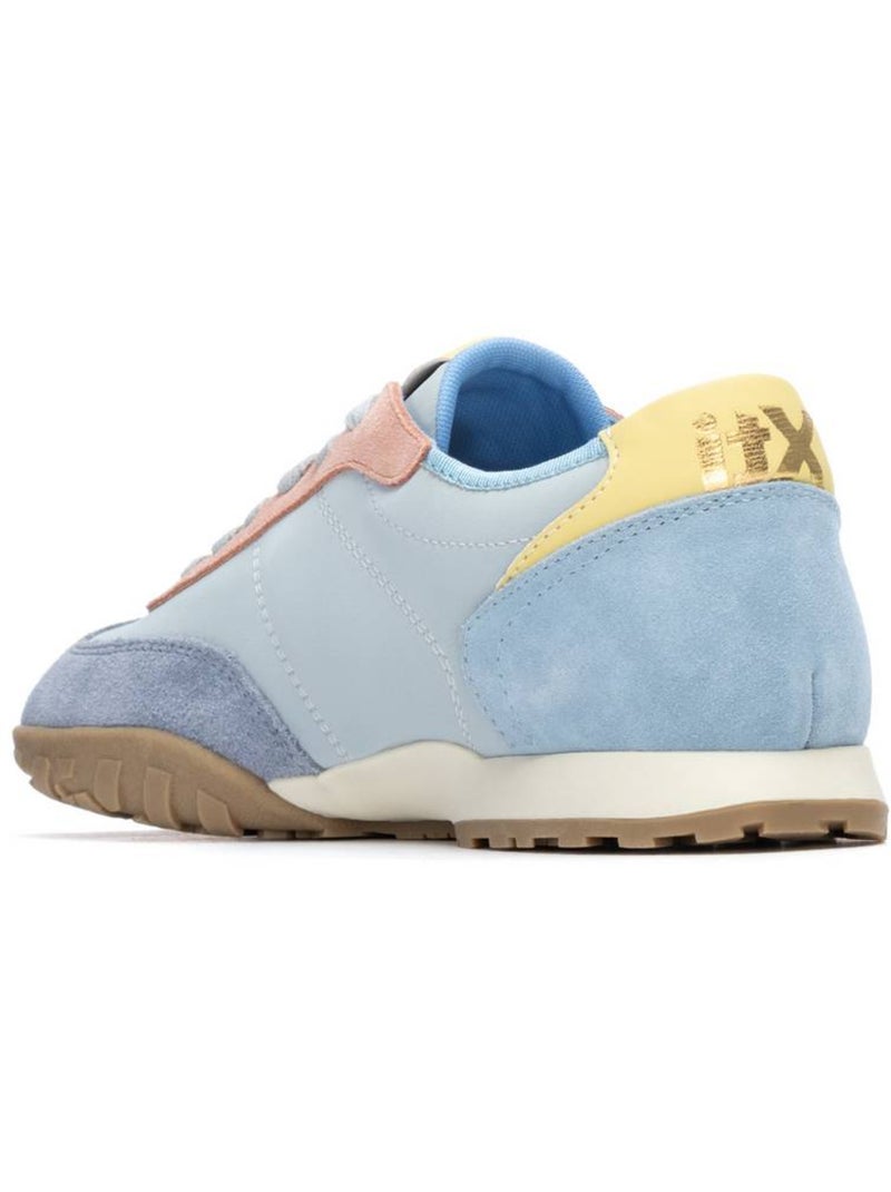 Deportivas Casual Mujer Suela Plana - Modelo 145213 Celeste - Kiabi