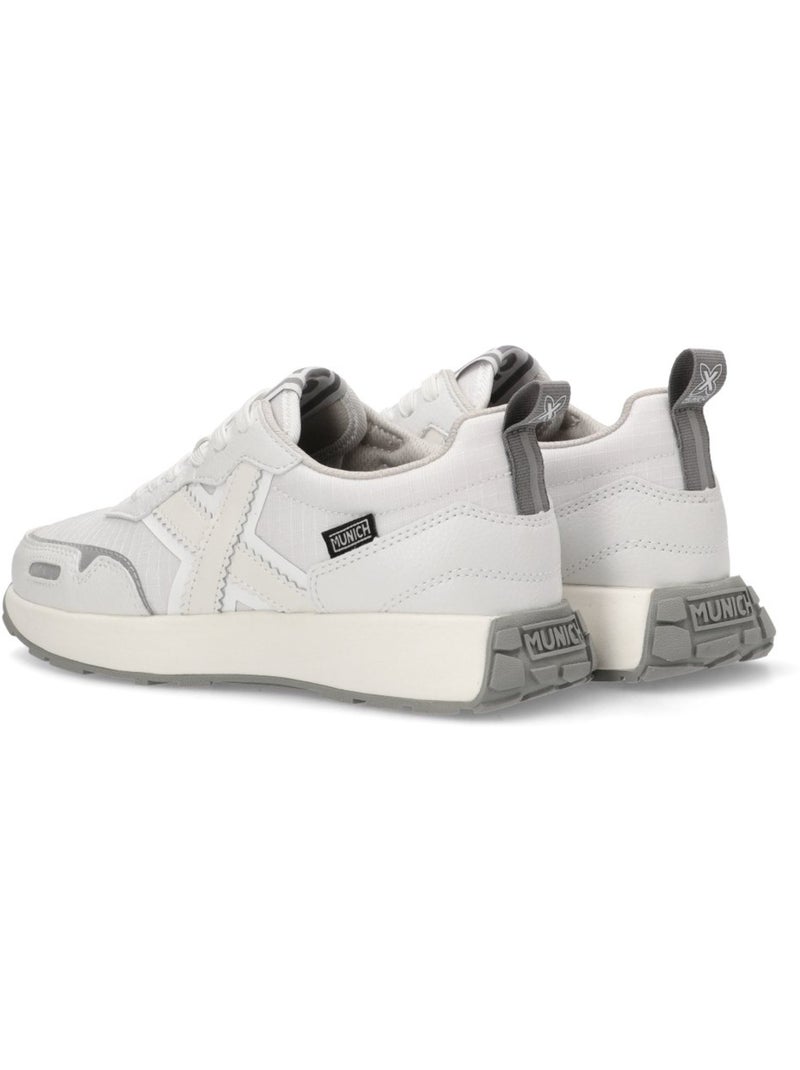 Deportivas Casual Mujer Suela Plana - Munich Blanco - Kiabi