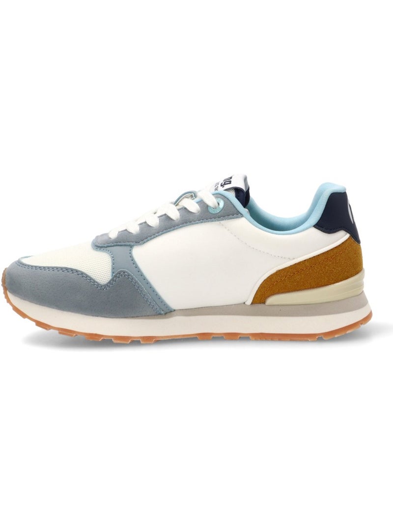 Deportivas Casual Mujer Suela Plana - Mustang Azul - Kiabi