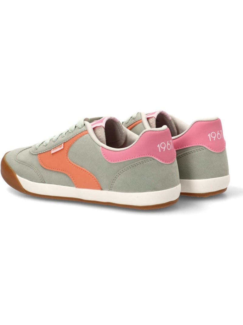 Deportivas Casual Mujer Suela Plana - Mustang Azul - Kiabi