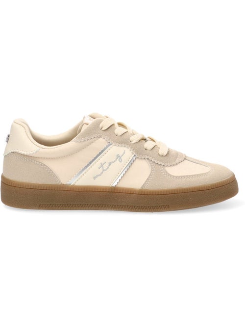 Deportivas casual mujer suela plana - mustang - Kiabi