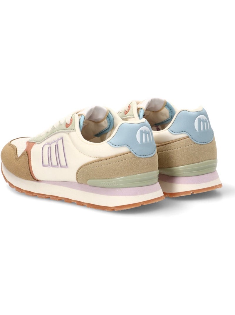 Deportivas Casual Mujer Suela Plana - Mustang Beige - Kiabi
