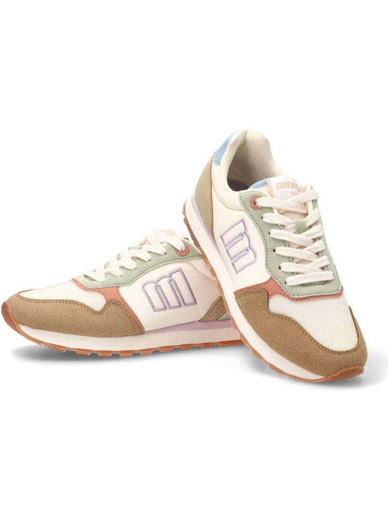 Deportivas Casual Mujer Suela Plana - Mustang Beige - Kiabi