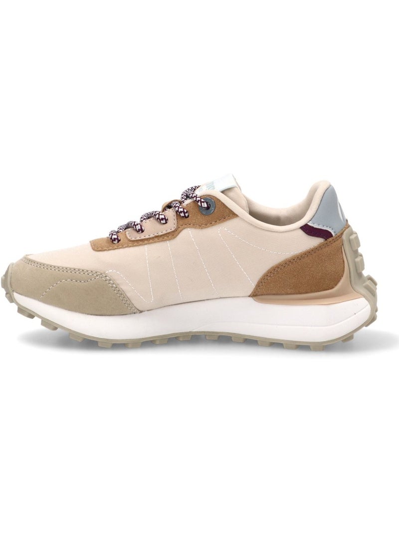 Deportivas Casual Mujer Suela Plana - Mustang Beige - Kiabi