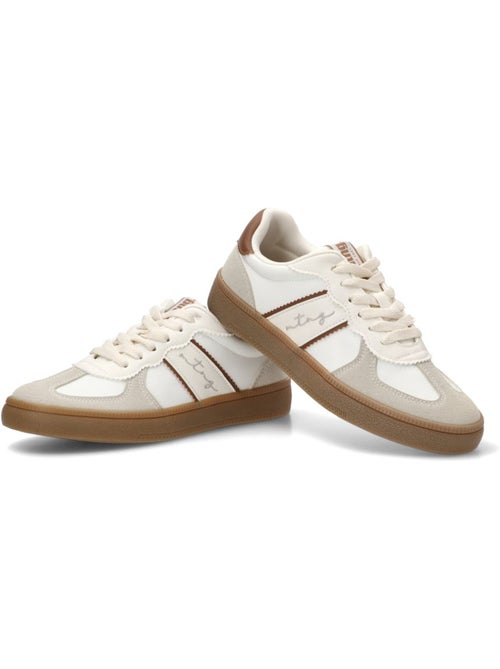 Deportivas casual mujer suela plana - mustang - Kiabi Deportivas casual mujer suela plana - mustang - Kiabi