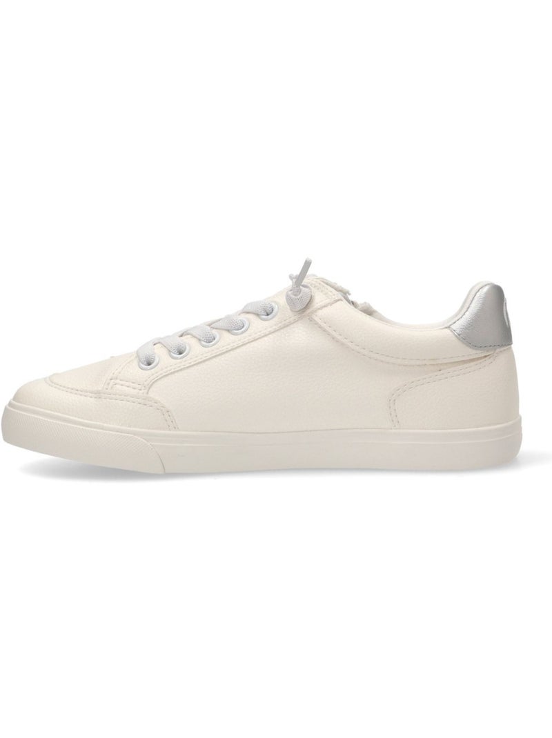 Deportivas Casual Mujer Suela Plana - Mustang Blanco - Kiabi