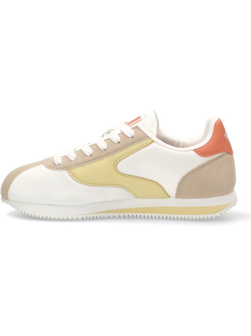 Deportivas Casual Mujer Suela Plana - Mustang Blanco - Kiabi